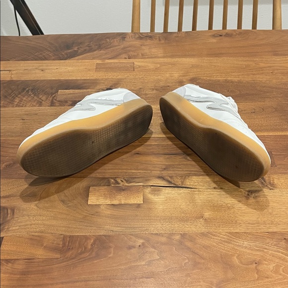 Madden White and Silver Sneakers - Picture 5 of 7